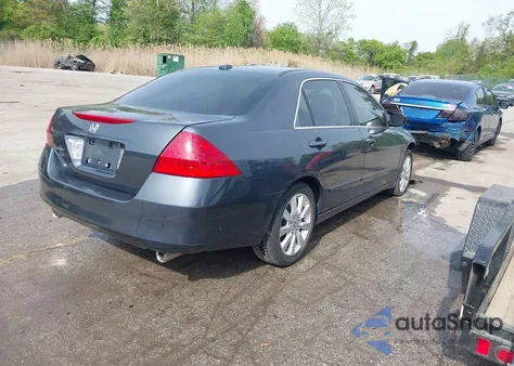2007 Honda Accord 3.0 Ex из США, поврежденный, VIN 1HGCM66877A014291